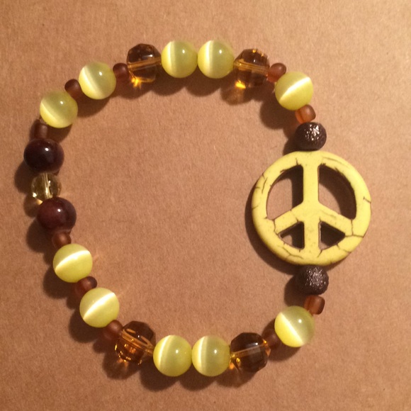 handmade Jewelry - Peace bracelet